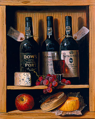 Vintage Port, 1970 art print by Raymond Campbell