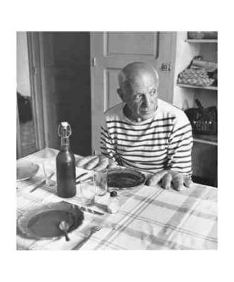 Les Pains De Picasso art print by Robert Doisneau