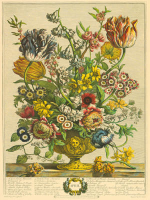 April art print by Robert Furber