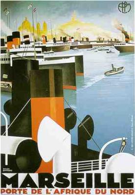 Marseille art print by Roger Broders