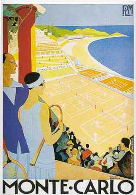 Monte-Carlo art print by Roger Broders