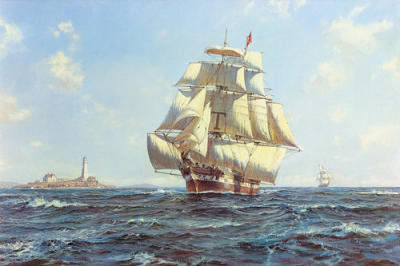 McKay Clipper 'Anglo American' art print by Roy Cross