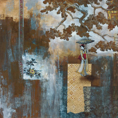 Japanese Garden II art print by Russell