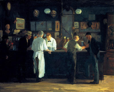 Mcsorley'S Bar art print by Sloan