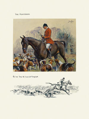 The Hunts Man art print by Snaffles