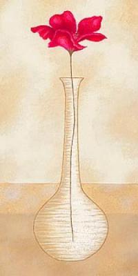 Vaso di fiori III art print by Sophia Sanchez