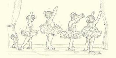 Ballerinas II art print by Steve O'Connell