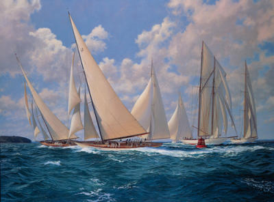 Big Class Astra Rounding the Mark