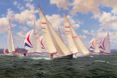 Sygma 38's racing off Ryde