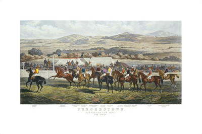 The Start, Punchestown art print by Sturgess