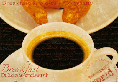 Coffee Morning II art print by Teo Tarras