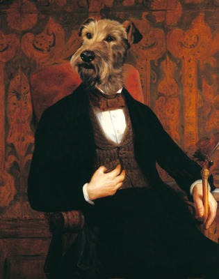 Ancestral Canine III art print by Thierry Poncelet