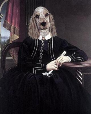 Ancestral Canine IV art print by Thierry Poncelet