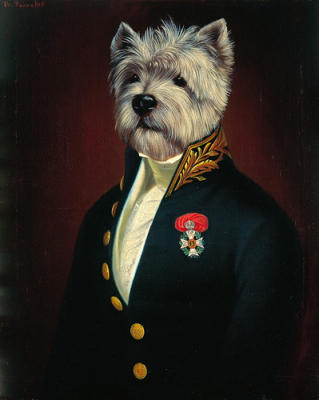 The Officer's Mess art print by Thierry Poncelet