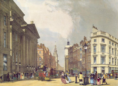 The Mansion House, Cheapside art print by Thomas Shotter Boys