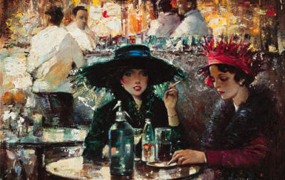 Entre Deux Amis art print by Viatcheslav Plotnikov