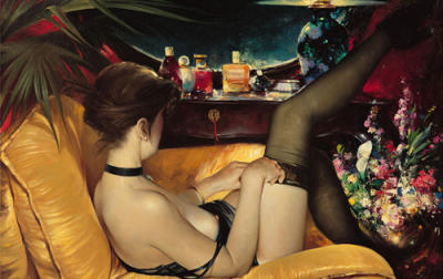 Le Boudoir art print by Viatcheslav Plotnikov