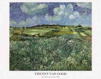 Die Ebene bei Auvers art print by Vincent Van Gogh