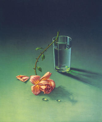 Weeping Rose art print by Vladimir Tretchikoff