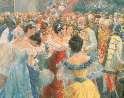 The State Ball art print by Wilhelm Gause