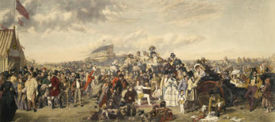 Derby Day art print by William Frith