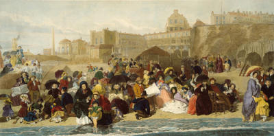 Life at the Seaside, Ramsgate Sands art print by William Frith