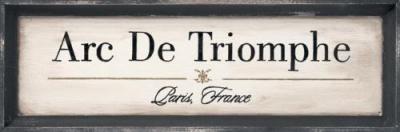 Arc de Triomphe art print by Working Girls Studio