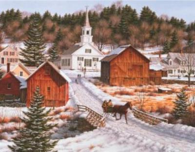 O'er the Hills We Go art print by Bill Breedon