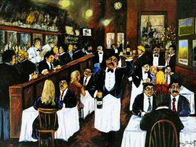 Washington Square Bar & Grill art print by Guy Buffet