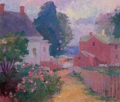 Summer Roses art print by Hilda Neily