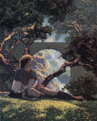 The Prince art print by Maxfield Parrish