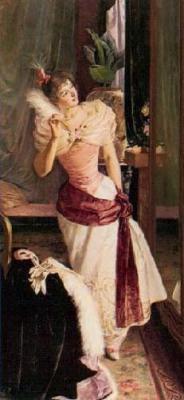 Dressed For The Ball art print by P. Ortubia