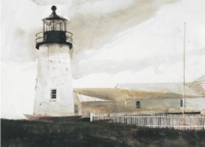 Easterly art print by Andrew Wyeth