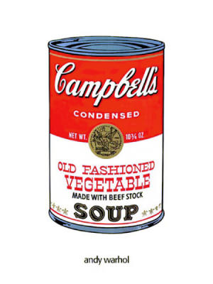 Campbell's Soup art print by Andy Warhol