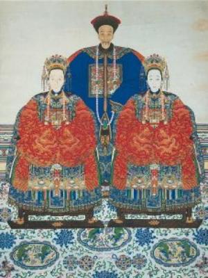 Ancestor Portrait art print by Chinese Art