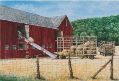 Hay Day art print by Dan Campanelli