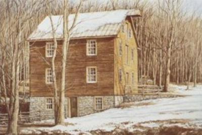 Mill in the Woods art print by Dan Campanelli