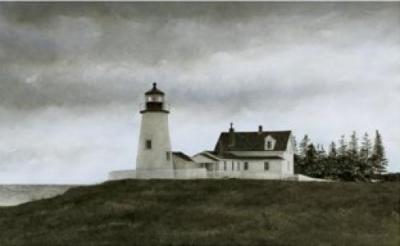 Evening at Pemaquid art print by Doug Brega
