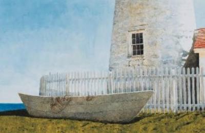 Pemaquid Dory art print by Gary Akers
