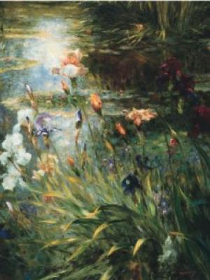 Water Garden Symphony II art print by Greg Singley