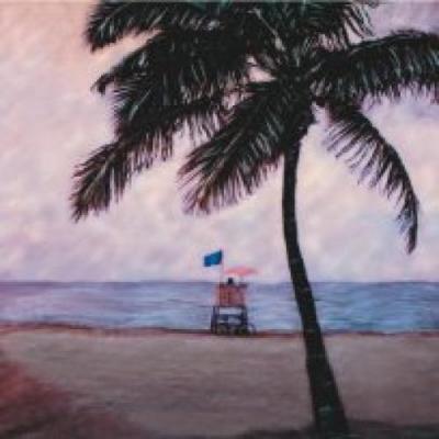 Lifeguard art print by Joe Gemignani