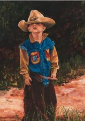 Say What art print by June Dudley