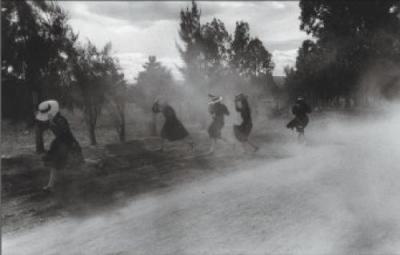 Mennonite Community art print by Larry Towell
