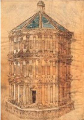 Baptistry art print by Lombard Artisan