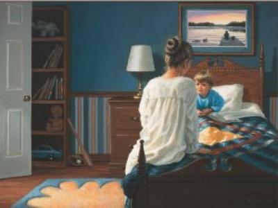 Bedtime Story art print by Mary G. Smith