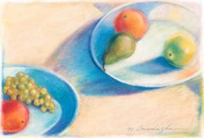 Fresh Fruit, Early Light II art print by Nancy Cunningham