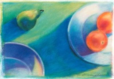 Morning Fruit II art print by Nancy Cunningham