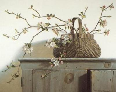 Apple Blossoms art print by Pauline Eble Campanelli