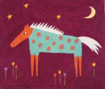 Ruby art print by Sharon Pierce McCullough