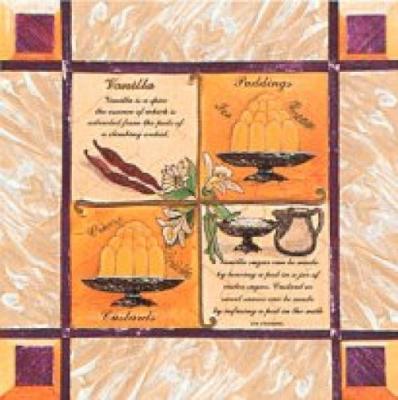 Vanilla Tile art print by Sue Eastland